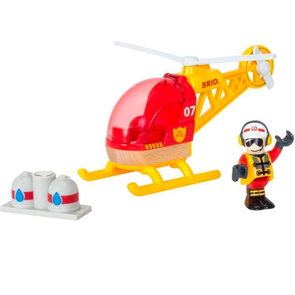 BRIO World Firefighter Helicopter 33797